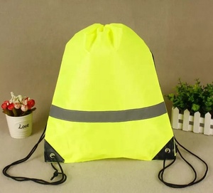 Polyester Nylon Gym Bag Promotional Soccer Bags Travel Drawstring Bag - Product Image 2