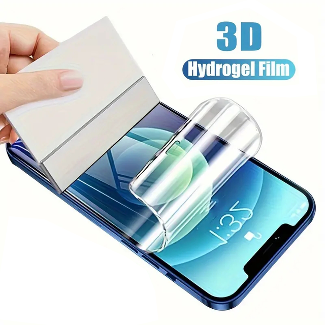 ATB 4 Sizes Universal Tpu Soft HD Clear Cutting Film Hydrogel Screen Protector for All Mobile Phone