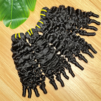 Extensions de cheveux humains vierges bruts, boucles spiralées bouclées birmanes, cuticules alignées, Remy, 100% non traités, extensions de cheveux bouclés birmanes