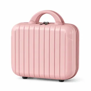 OEM Available 14" Mini Women Travel Cosmetic Case Multi-purpose Portable Storage <b>Box</b> <b>Makeup</b> Storage Luggage - Product Image 6