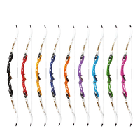 Sanlida X10 Miracle Competition arc classique ILF Riser 25 "gauche/droite membres 66/68/70" 16-46lbs tir à l'arc cible chasse arc