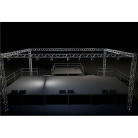 Estructuras de Iluminación Ajustables para Eventos, Sistema de Truss de Aluminio para Escenarios, Exhibición de Altavoces Line Array