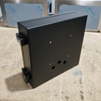 Boîte de distribution industrielle étanche personnalisée, boîtier en aluminium à bouton-poussoir, 300x200x120, boîte à interrupteurs électroniques