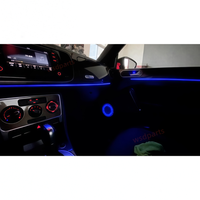 Kit d'éclairage d'ambiance dynamique pour l'intérieur, amélioration de l'atmosphère, accessoires de voiture pour Volkswagen Beetle 2013-2019