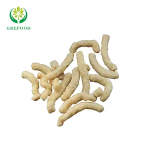 Frango retalhável, material primário texturizado de proteína de soja para vegetariano carne de macarrão cinza tvp fabricante, venda direta