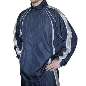 Nouvelle conception, ensembles de survêtements de jogging personnalisés avec bandes latérales et fermeture éclair pour hommes, survêtements élégants pour hommes - Product Image 1