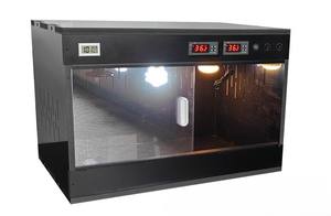 Terrario de PVC Negro de 120 Galones, 4x2x2 Pies, para Serpientes/Lagartos Grandes, con Soporte para Lámpara de Calor - Product Image 2