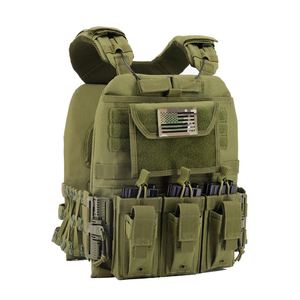 Gilet tactique de combat à dégagement rapide avec poche pour chargeur - Product Image 5