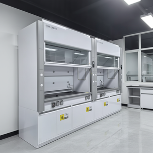 UKEN Science Chemistry Lab Meubles Hottes en acier inoxydable Armoires Ventilateur Monté au sol Recirculation Sécurité Hôpital - Product Image 1