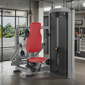 QLK Équipement de fitness commercial pour salle de sport, Machine de presse triceps assise à charge par poulie, Machine d'entraînement pour le maintien en forme LK-008, Machines de gym commerciales - Product Image 6