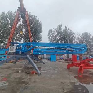Grue mobile hydraulique autoportante JIUHE pour le placement de béton, 15m, 17m, 21m, bras de distribution de béton - Product Image 5