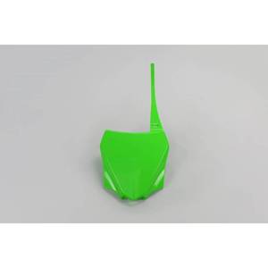 2014-2025 Kawasaki KX 85 Plaque d'immatriculation avant Vert Plaque d'immatriculation de moto et cadre - Product Image 1