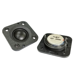 Fuet 48*48mm <span class=keywords><strong>tweeter</strong></span> 4 ohm 25 Watt sốt Hifi neodymium từ màng lụa loa âm thanh tự làm - Product Image 1