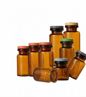 Flacon en verre de 30 ml pour adjuvant vaccinal avec bouchon en caoutchouc pour le profilage de la libération des cytokines adjuvantes