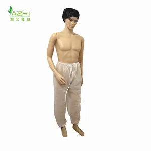 Xiantao Wholesale Disposable Pants Nonwoven Disposable Sauna Pant Trousers Disposable Check Pants