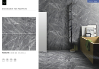 600x600mm carrelage en porcelaine surface mate antidérapant couleur grise nouveau design carreaux de sol et de mur de salle de bain