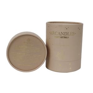 Solución de embalaje en tubo de cartón kraft para velas, arena, cera, bloques de cera, marcas de velas de regalo - Product Image 6