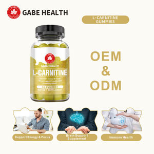 Sugar Free L-Carnitine Chewy Supplement Gummies Improve Athletic Endurance Reduce <b>Post</b>-workout Muscle Fatigue for Adults - Product Image 1