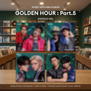 ATEEZ - GOLDEN HOUR: Parte 5 (VERSIÓN DIGIPACK) Álbum Oficial de Kpop Coreano en CD - Product Image 3