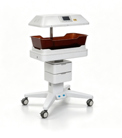 Appareil de photothérapie néonatale pour la bilirubine, instrument de photothérapie pour nourrissons à LED bleues double face avec fonction de surveillance de la température.