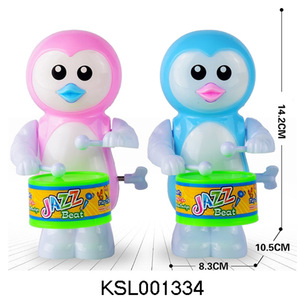Giocattolo Classico a Carica Manuale: Bambola Cartoon Batterista con Ritmo Jazz, Cammina e Suona, Regalo Nostalgico - Product Image 4