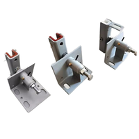 Pièces d'ascenseur pour hôtels modernes DX16 : Patin de guidage d'ascenseur en acier inoxydable, Rail principal, Rail auxiliaire, Rail coulissant