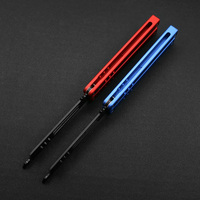 Kunden spezifisches CNC-Aluminium T6061 Griff Schnelle Lieferung Faltbares Übungs werkzeug für Anfänger Training Unedged Custom Toys Geschenke DIY