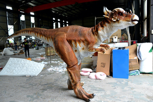 Actividad Show Adulto Traje de dinosaurio realista Adulto Animatronic Robótico Lindo disfraz de dinosaurio para Show - Product Image 4