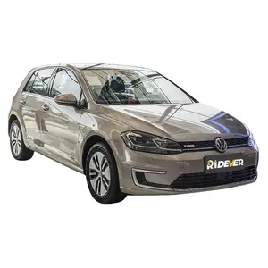 Voiture électrique d'occasion E Golf Pro 0KM à vendre en ligne Ine lumière LED tissu 12 berlines automatique batterie ternaire au lithium Polo FWD