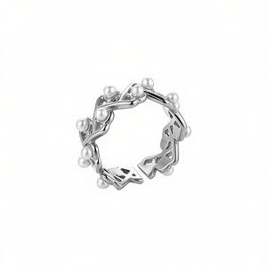 แหวนแฟชั่นประดับ PERLAS A3526 สำหรับผู้หญิง เครื่องประดับคุณภาพสูง - Product Image 3