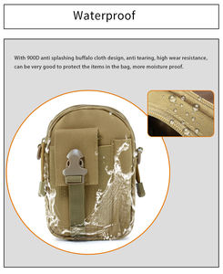 LUPU 900D Oxford Outdoor Tactical Taillen tasche für Damen OEM Anti-Fading Zipper Closure - Product Image 4