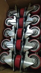 <span class=keywords><strong>China</strong></span> fabricante 5 polegadas heavy duty ferro núcleo PVC rodízios industriais - Product Image 6