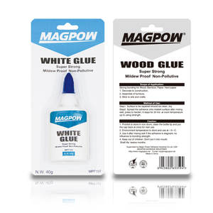 MAGPOW MPF107 40g par bouteille tout usage lavable non toxique à base d'eau PVA colle à bois - Product Image 4