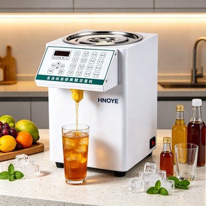 Máquina Automática de Fructosa de 16 Teclas, Dispensador Cuantitativo de Jarabe para Tiendas de Té con Leche y Cafeterías - Product Image 1