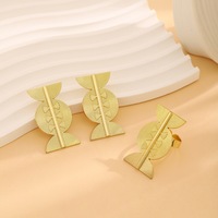 Boucles d'oreilles créoles géométriques uniques et exagérées de style euro-américain, en métal irrégulier, pour femmes, à porter au quotidien