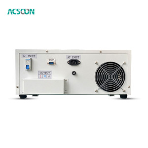 ACS60 2kVA เครื่องแปลงไฟฟ้ากระแสสลับแบบพกพา 3 เฟส  แหล่งจ่ายไฟฟ้ากระแสสลับแบบตั้งโปรแกรมได้  ตัวแปลงความถี่ ACS60-130002 แหล่งจ่ายไฟฟ้าแบบตั้งโปรแกรมได้ - Product Image 1