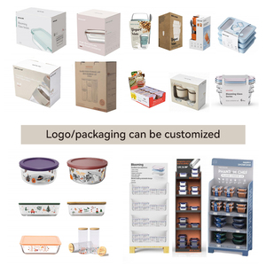 Contenitore Moderno in <span class=keywords><strong>Vetro</strong></span> Ermetico per Alimenti, Adatto a Microonde e Lavastoviglie, con Pompa per Conservazione <span class=keywords><strong>Sottovuoto</strong></span> in Cucina e Frigorifero - Product Image 6