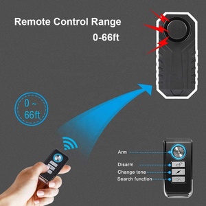 <span class=keywords><strong>Alarm</strong></span> Anti Maling Nirkabel 113dB untuk Sepeda Motor, Sepeda, Pintu, Jendela, Tahan Air, dengan Remote - Product Image 6