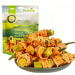 Fabricant d'aliments pour chiens personnalisés : Okra au poulet pour une meilleure <span class=keywords><strong>digestion</strong></span> et une haleine fraîche - Product Image 1