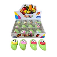 Nouveau jouet Squishy Crunchy en forme de visage mignon 2026, jouet sensoriel Squishy fraise ASMR, jouets anti-stress en gros
