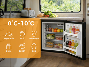 Refrigerador Portátil para Auto ICECO, Compresor de 12V/24V CC, Congelador para Auto -20°C ℃ ~+20 ℃   Para Camionetas RV de Camping - Product Image 4