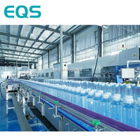 Ligne de production entièrement automatique d'équipement pour la fabrication d'eau minérale potable pure Machines d'embouteillage Machine de remplissage de bouteilles d'eau
