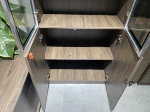 מפעל הסיטונאי ארונות אחסון ארון נעילת ארונות עץ מילוי ריהוט למשרד - Product Image 3