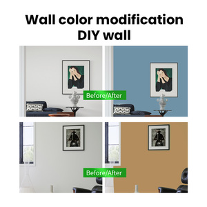 100 G Mini rouleau peinture/peinture <span class=keywords><strong>de</strong></span> réparation murale avec rouleau comme un ensemble/revêtement en Latex <span class=keywords><strong>de</strong></span> couleur murale bricolage - Product Image 6