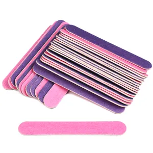 Private Label Nail Files 100 Disposable Wooden Nail Files 100 180 Custom Logo Private Label Printed