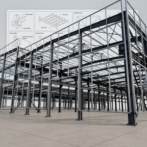 מחירי עמודי פלדה מבניים לטון פלדה למבני שמש - Product Image 1