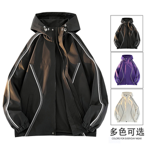 Chaqueta de Motocicleta Impermeable y Anti-UV para Hombre, Personalizada con Logotipo, Cortavientos, Ligera, Transpirable, de Lona, para Montaña - Product Image 2