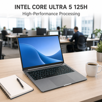Modèle 16 pouces avec processeur Intel Ultra 5 125H, 24 Go de mémoire LPDDR5 et une résolution de 2560*1600, un ordinateur portable orienté vers les professionnels