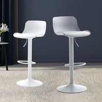 Chaises de bar pivotantes réglables Runwood Commercial pour hôtel, comptoir, extérieur, maison, îlot de cuisine