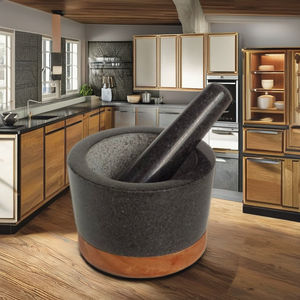 ชุดหินแกรนิต <span class=keywords><strong>Adobo</strong></span> ปูนและ Tomatillo ซัลซ่าขัดสมุนไพรและเครื่องเทศพร้อมถาดไม้ - Product Image 2